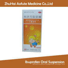 Medicial Analgesic Ibuprofen Oral Suspension